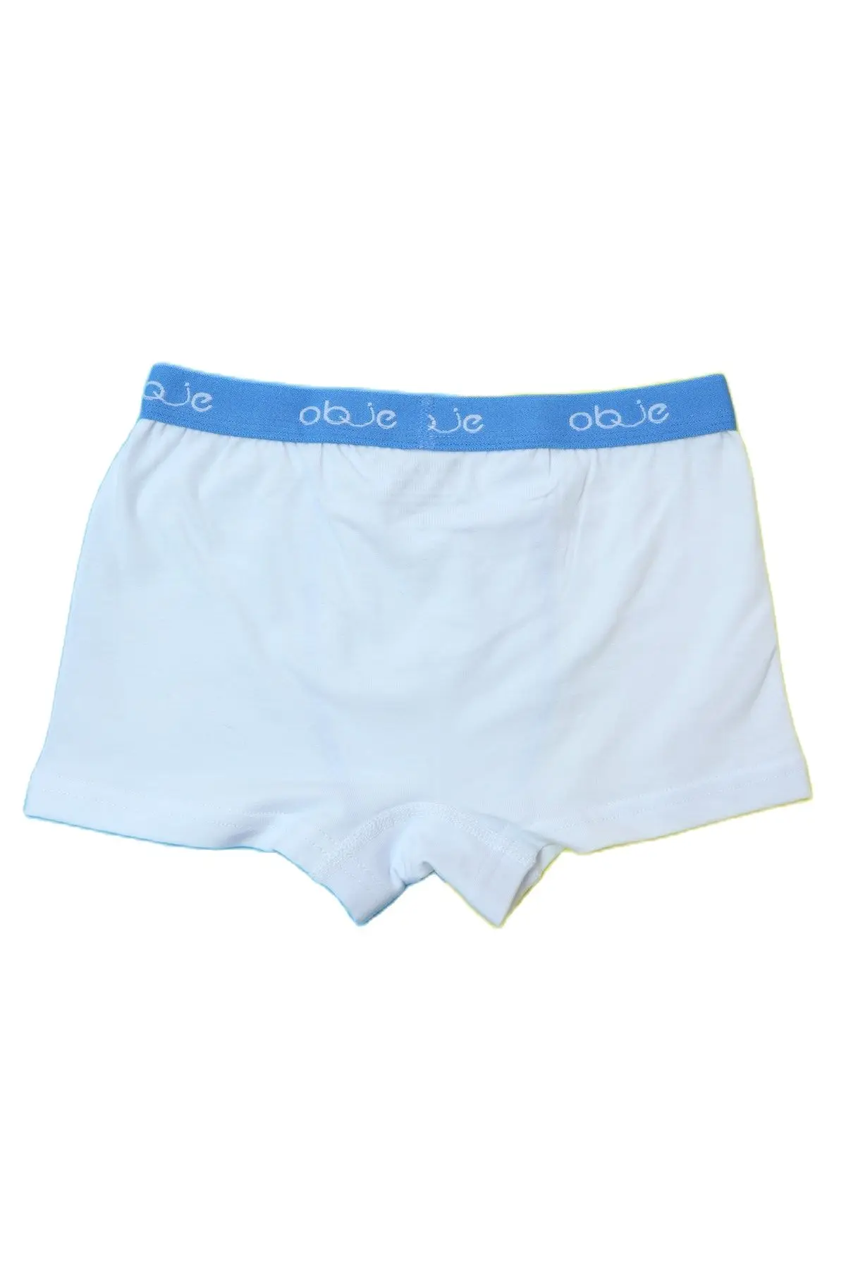 

2 Piece Boys Patterned Boxer Briefs White- Black Underwear For Children