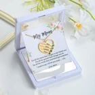 Персонализированное ожерелье с именем по месяцу рожденияподвеска с именами на заказ с гравировкой на цепочке очаровательное сердце из нержавеющей стали ювелирные изделия подарок для женщин