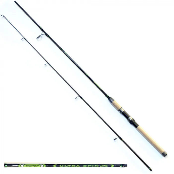 Удилище спиннинговое Salmo Sniper ULTRA SPIN 25 2.10 | Спорт и развлечения