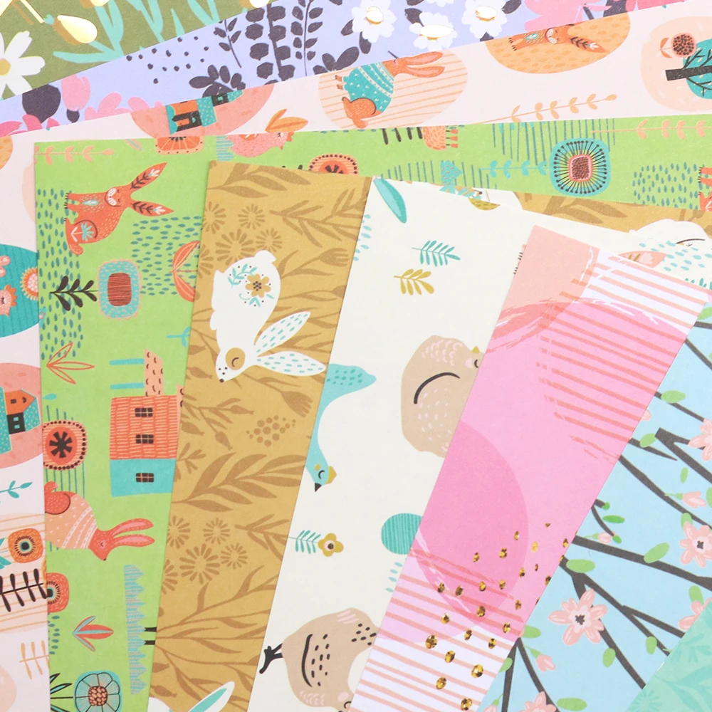 Creative Path 12 Inch Scrapbooking Paper Crafts Background Decorative Pattern Easter Foil Designer 20 Sheets Pack DIY 305x305mm |