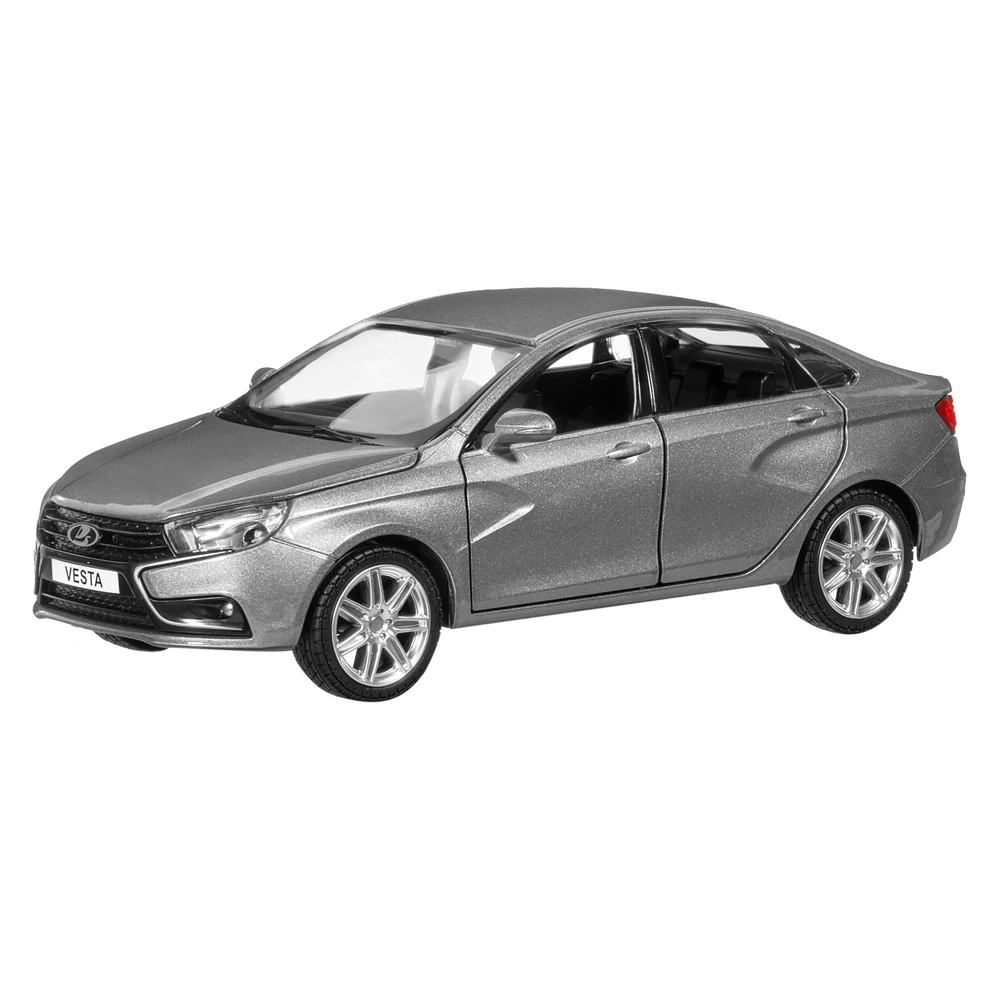 Машинка металлическая инерция коллекционн модель LADA VESTA JB1251125 седан масштаб 1:24