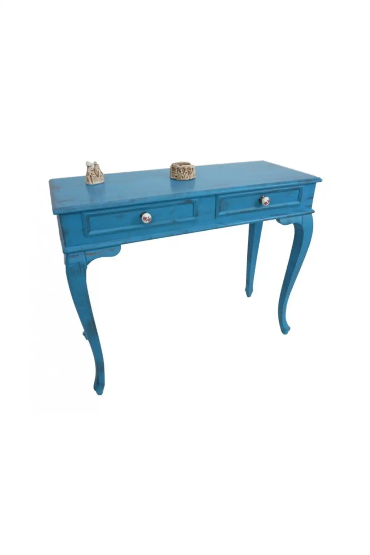 

WoodX Marie 120 cm Antique dressing table with Drawer Patine Painted