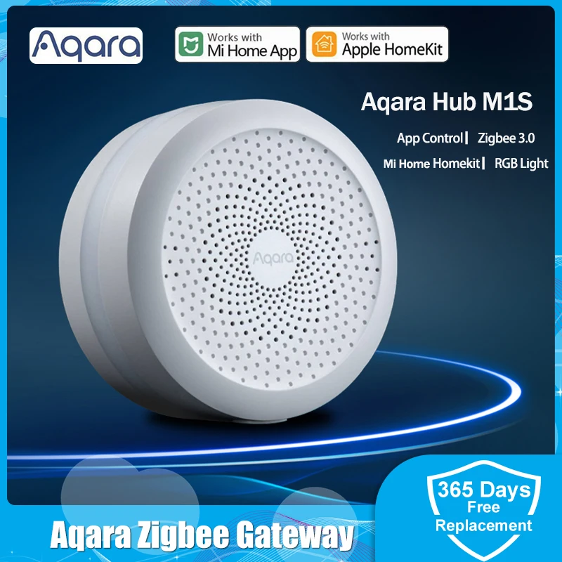 Aqara Hub M1S Zigbee Gateway E1 RGB Smart Remote Control WiFi Wireless Control Smart Homekit Mi Home Xiaomi Mijia Smart Home Kit