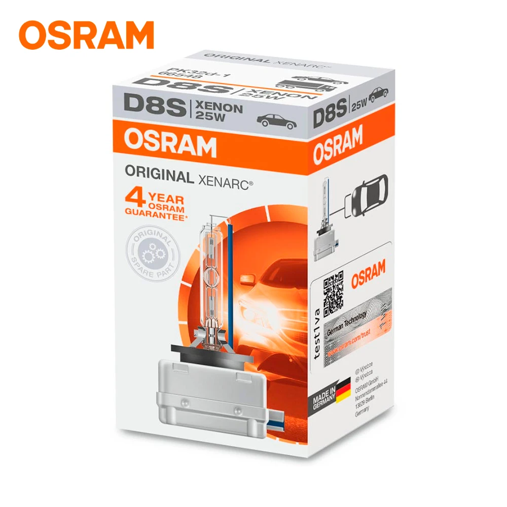 Ксеноновая лампа Osram D1S D2S D3S D4S D8S Xenarc Оригинал 66140 66240 66340 66440 66548 | Автомобили и