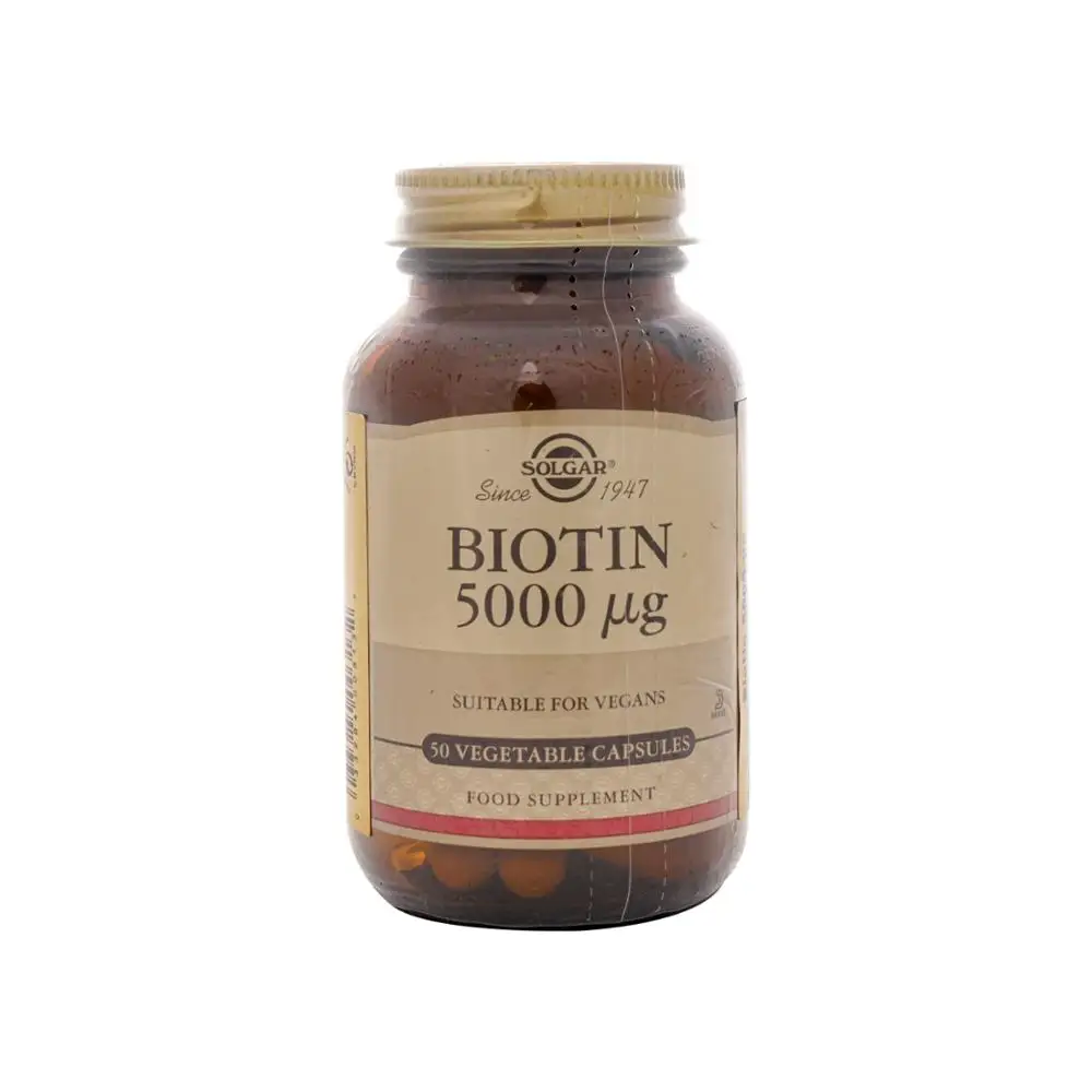 

Solgar Biotin 5000 Mcg 50 Capsules