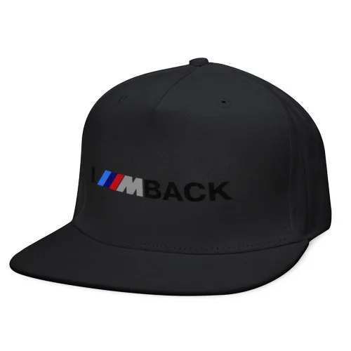 Кепка снепбек с прямым козырьком I\'m back BMW | Мужская одежда