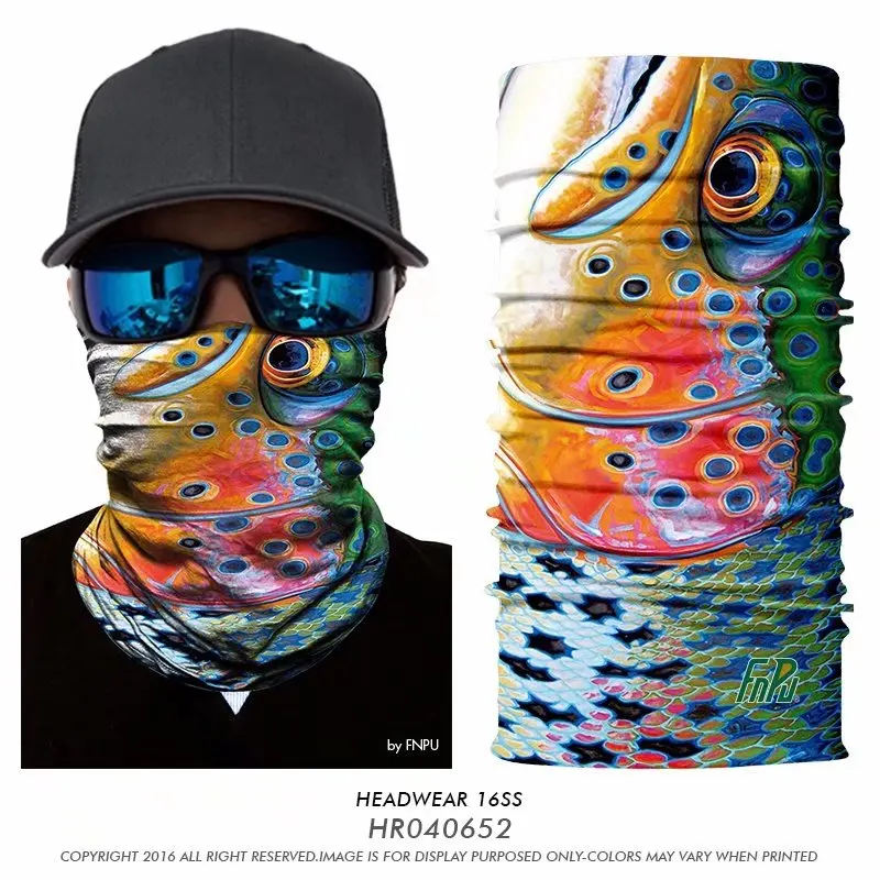 Outdoor Quick-drying Fishing Bandana Scarf Hunting Bandanas Bicycle Cycling Neck Warmer Face Mask Headwear Men Women | Спорт и