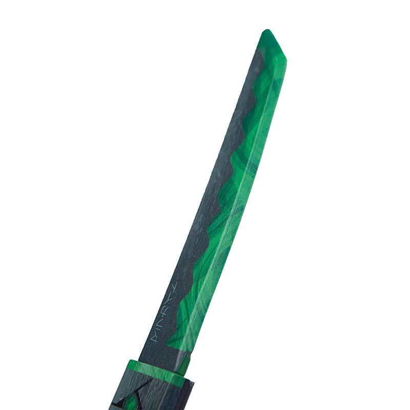 Toy weapon geekroom children's wooden knife tanto malachite standoff toy for boy children | Игрушки и хобби