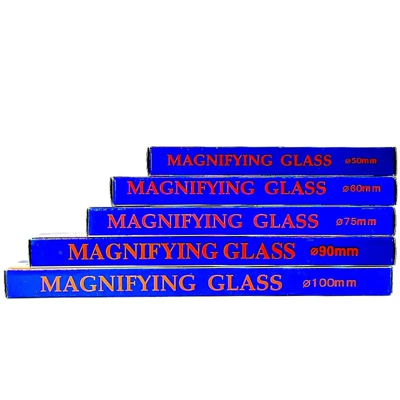 Magnifier without illumination glass plastic handle | Инструменты