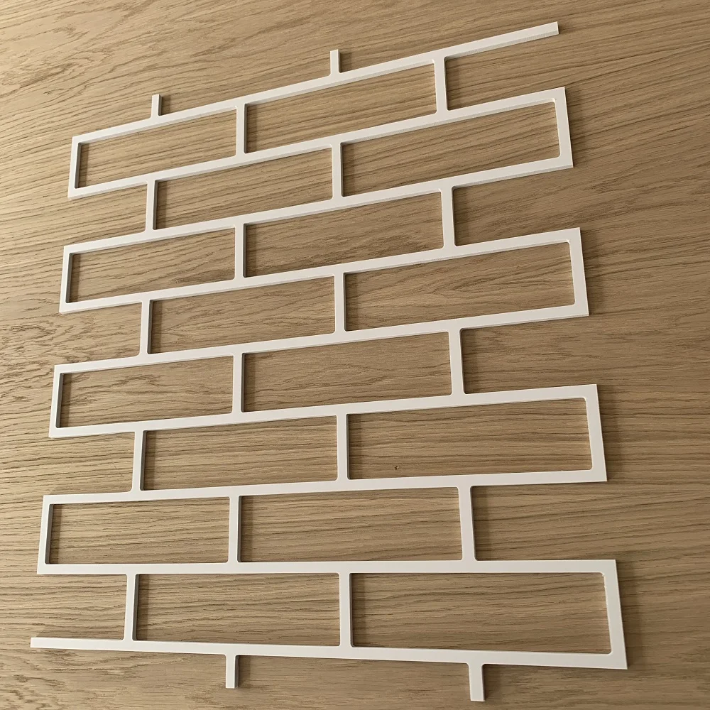 Трафарет для декоративных работ &quotКирпичики&quot. Многоразовый пластик. |