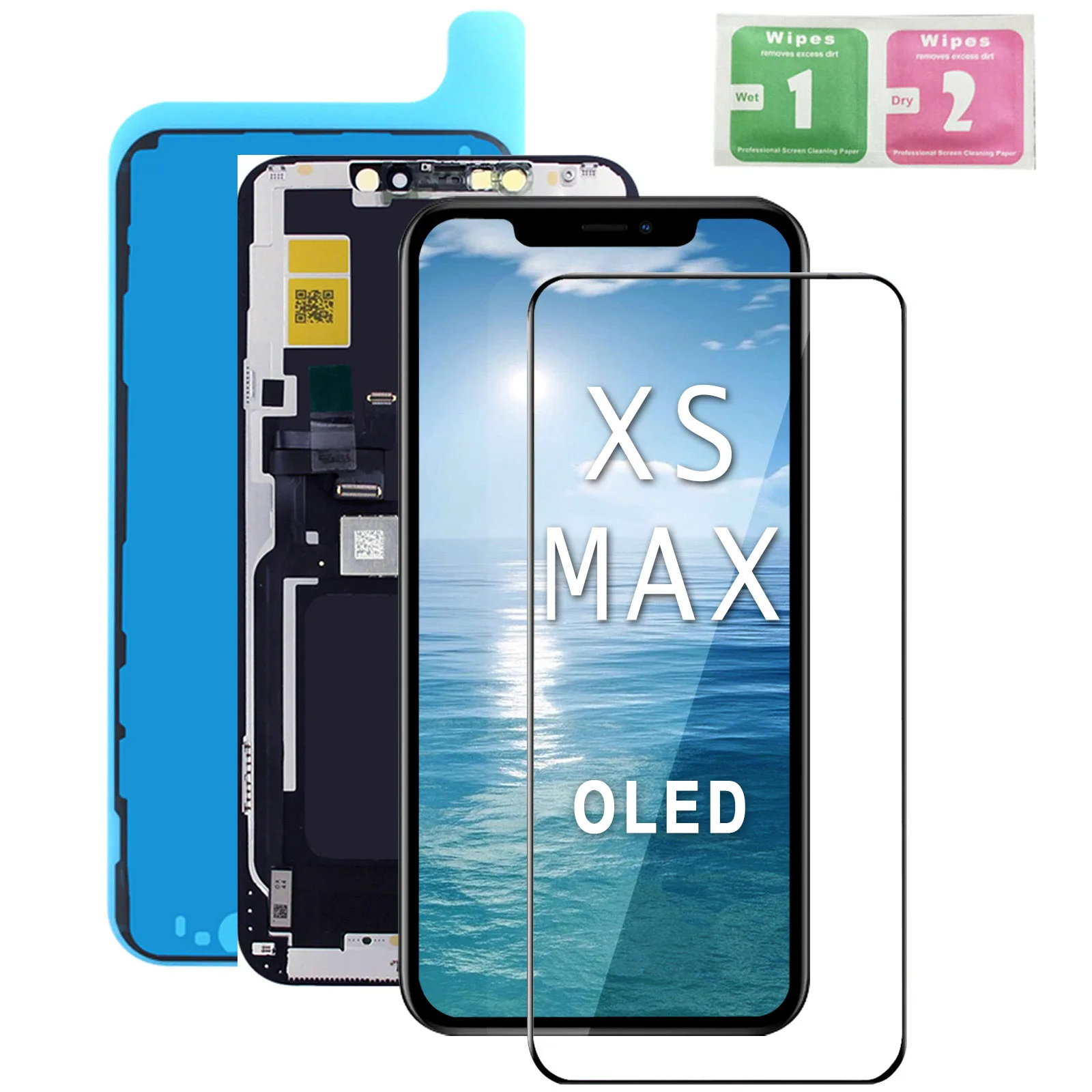

100% Original THL OLED ekran for iPhone XS Max Display Replacement Screen INCELL with 3D Touch Assembly True Tone pantalla