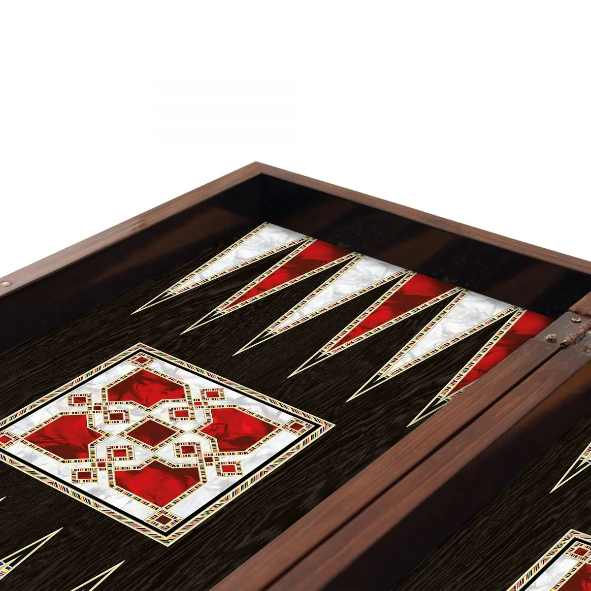 Звезда из полиэстера древний жемчуг нарды роскошная доска шашки деревянная игра