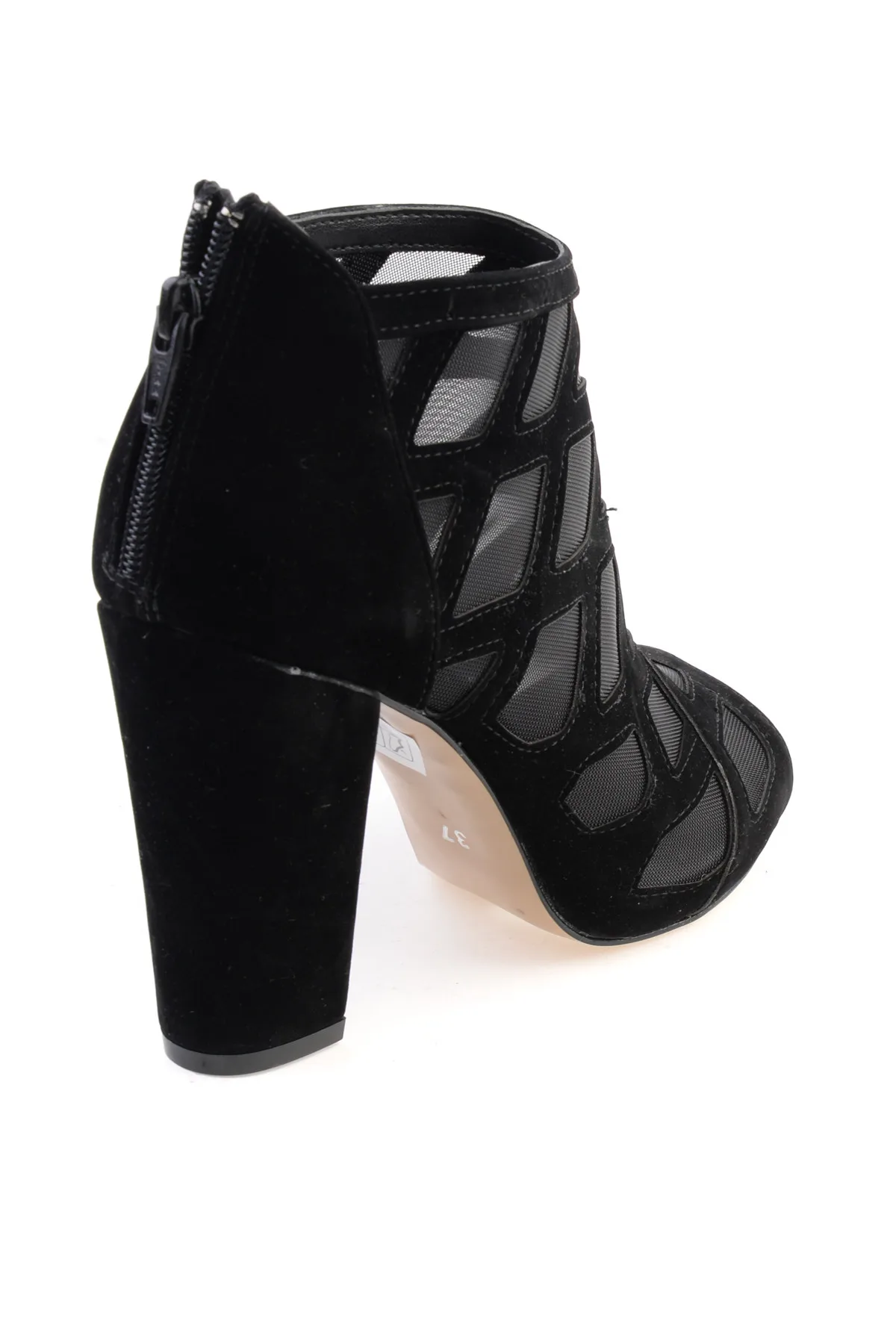 Bambi/черные женские туфли на высоком каблуке F0302210672|Женские туфли| |