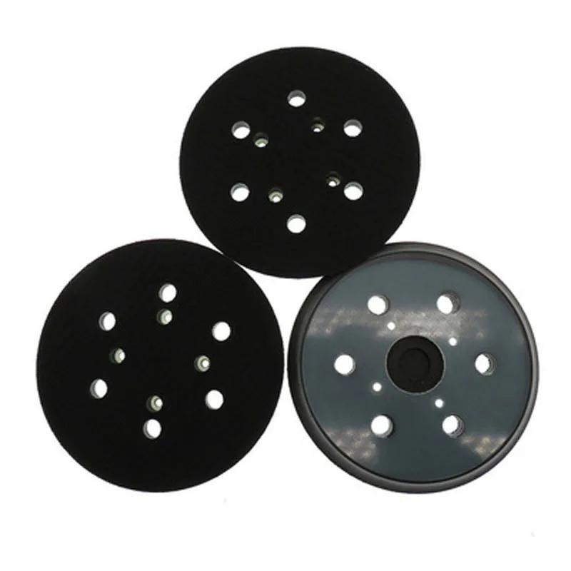 Комплект из 2 предметов 6 дюймов отверстий Шлифовальная прокладка случайная