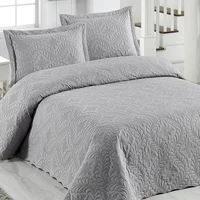 my blanket i%cc%87vy gray double personality microfiber quilted bedspread turkey also produced in fashionable design good quality diki%c5%9f fabric