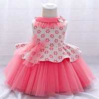 summer butterfly dress for baby girl christening gown first 1st birthday party girl baby clothing toddler clothes infant vestido