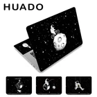 Наклейка для ноутбука с космическим космонавтом, наклейка для ноутбука 17 Moon Discovery, стикеры для ноутбуков 14, 15,6, 16 дюймов для MacBook Air Pro