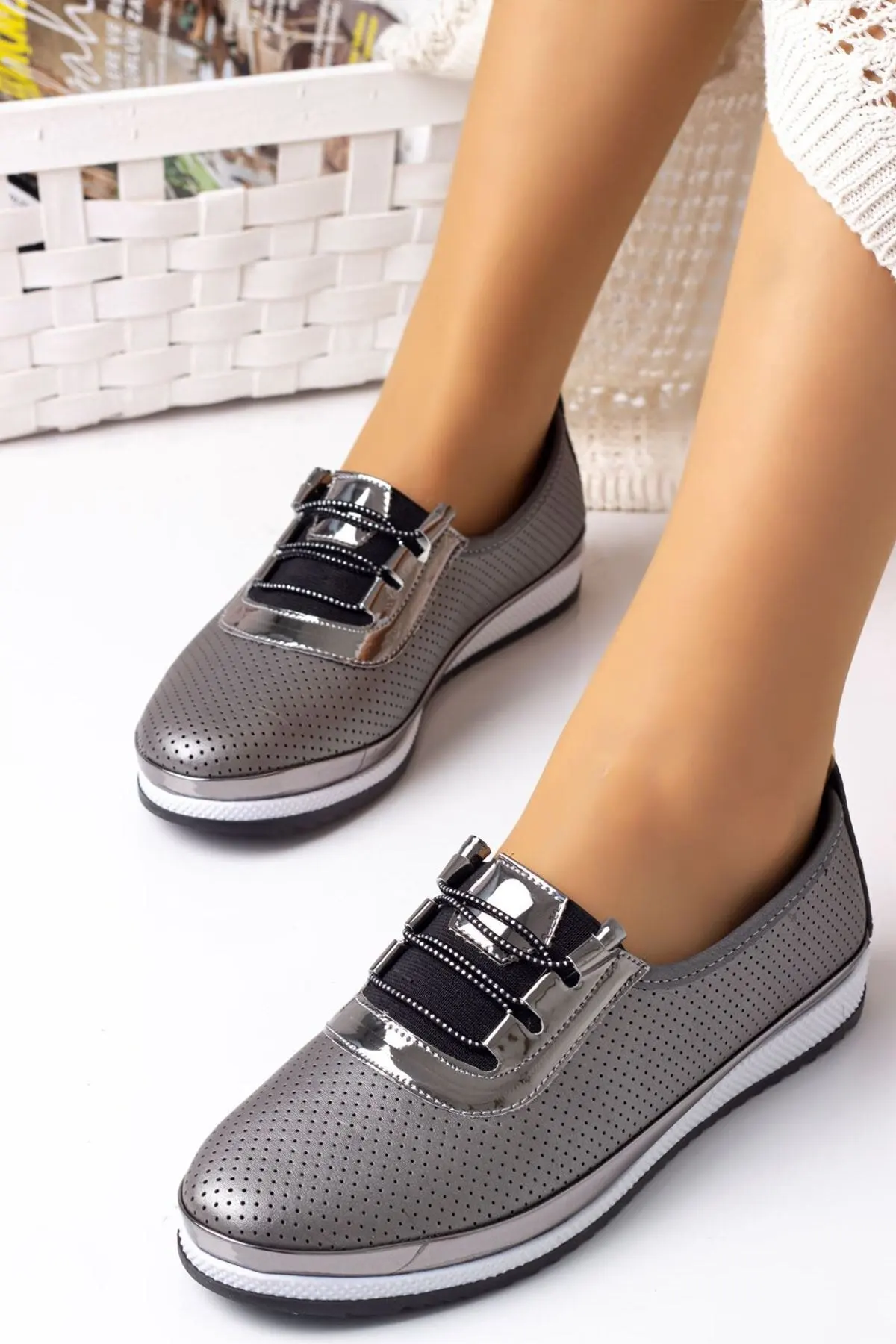 Ortopedic Leather Women's Loafers Shoes For 2022 New Flat Summer Autumn Winter Running Without Heels Ladies Casual Female Turkey