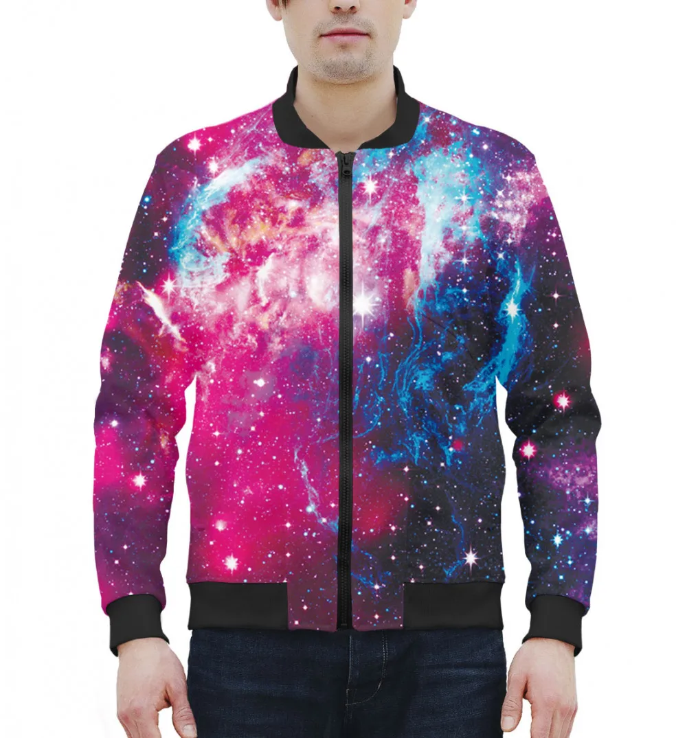Мужской бомбер Космос|Мужские куртки| |