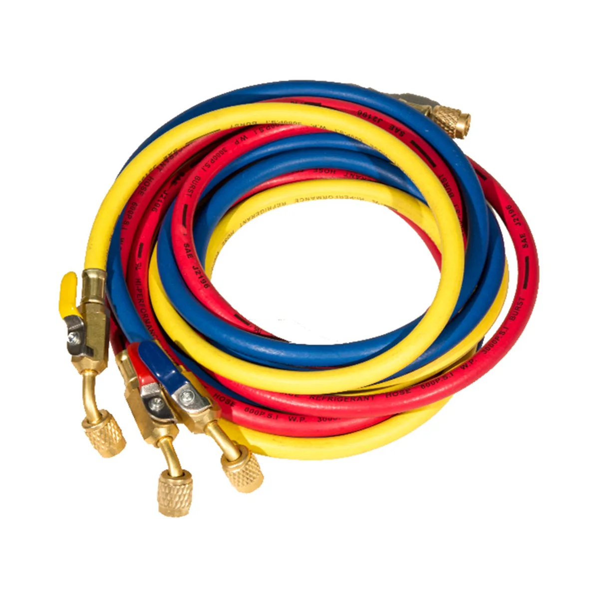 Шланги для фреона с вентилями FavorCool E-372RYB-B (180 см) под R22 R134a R12 |