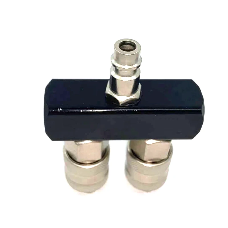 2 WAY Пневматический быстросъемный соединитель Европейский Стиль коллектор для