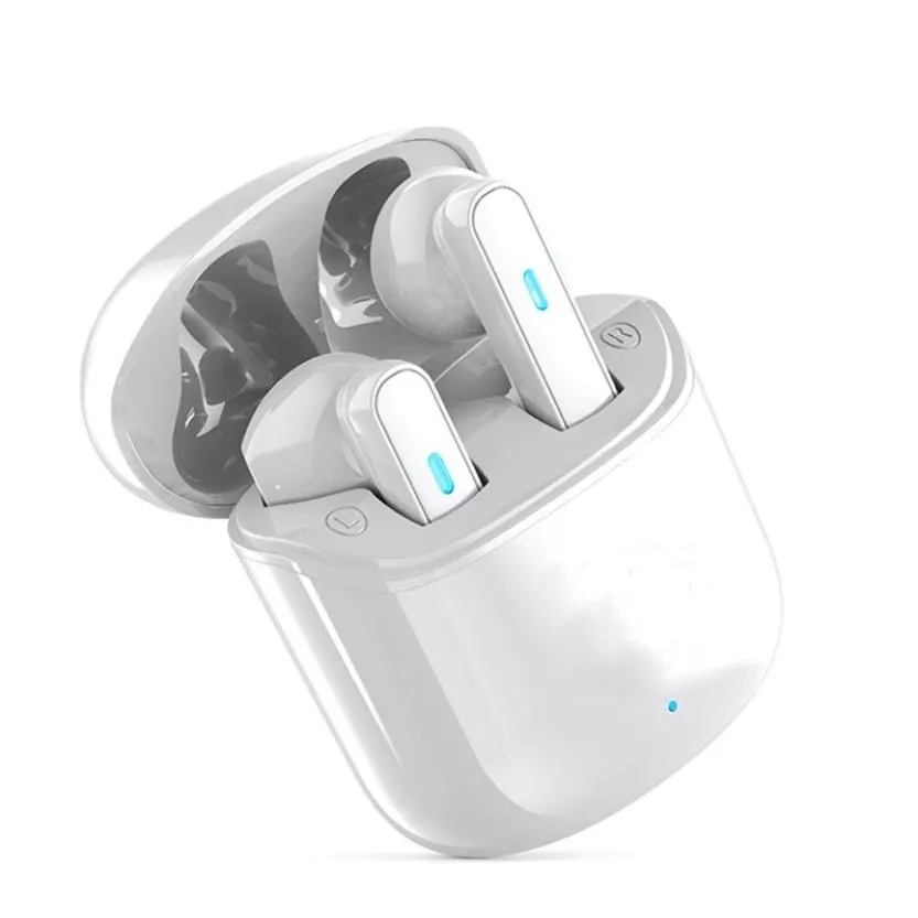 저렴한 50pcs 새로운 Hifi Tws T9 소음 취소 헤드폰 블루투스 무선 헤드폰 마이크 헤드셋 게이머 블루투스 이어폰