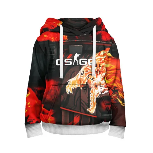 Детская толстовка 3D cs:go Howl(Вой)|Толстовки и кофты| |