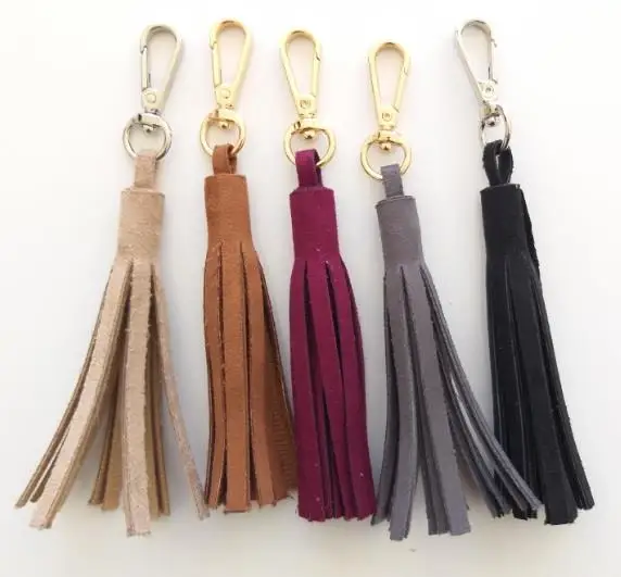 Замша из искусственной кожи бордового цвета с двойной ручкой 70x2 см|Вязание| |