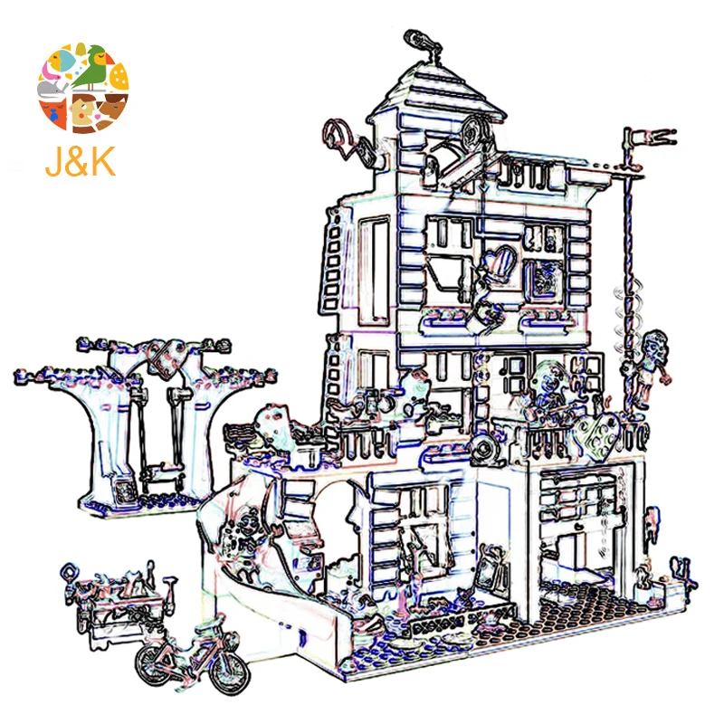 41340 девочки Друзья серии игрушки 808 шт Дом дружбы строительные блоки кирпичи