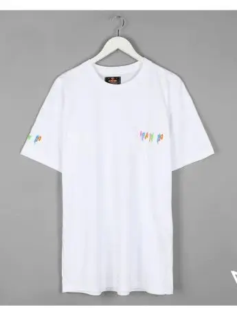 

No Pasa Nada Splash Back Printed White Oversize Unisex Tshirt