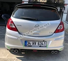 Рассеиватель заднего бампера для Opel Corsa D 2006, 2007, 2008, 2009, 2010, 2011, 2012, 2013