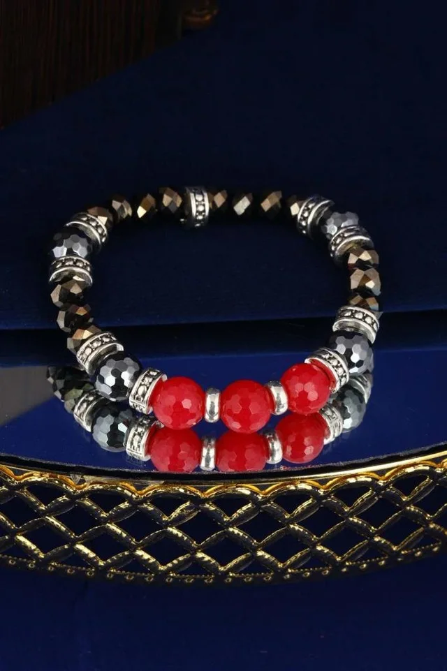 

Dr stone natural stone/unisex/hematite/wristband/21 ngr73 169686196
