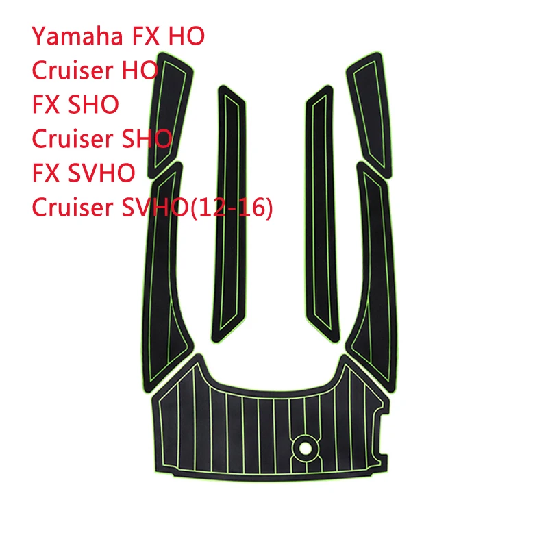 Design personalizzato EVA Foam Teak Decking Jet Ski Pad di trazione antiscivolo autoadesivo per Yamaha FX HO/SHO/SVHO Cruiser HO