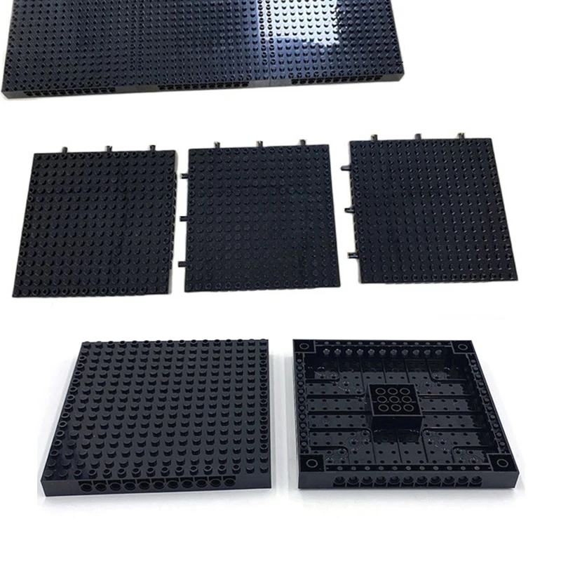 

Wholesale 30Pcs Pixel Art Building Block Bottom Plate 16x16 Point Compatible with 65803 Small particles Assembly Picture DIY Toy