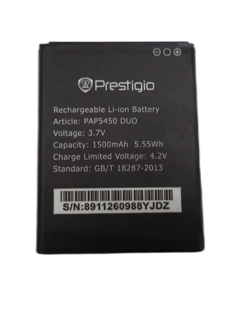 Аккумулятор PAP5450 DUO для телефона Prestigio MultiPhone 5450 Duo | Аккумуляторы