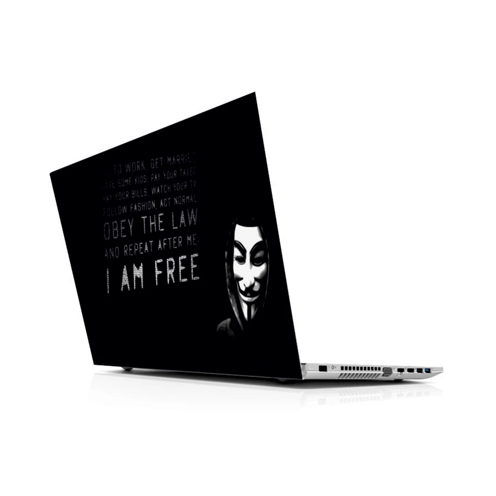 Sticker Masters I Am Free Laptop universal laptop skin for 13 14 15 15.6 16 17 19 &quotinc notebook decal Mac asus HP Acer | Компьютеры и