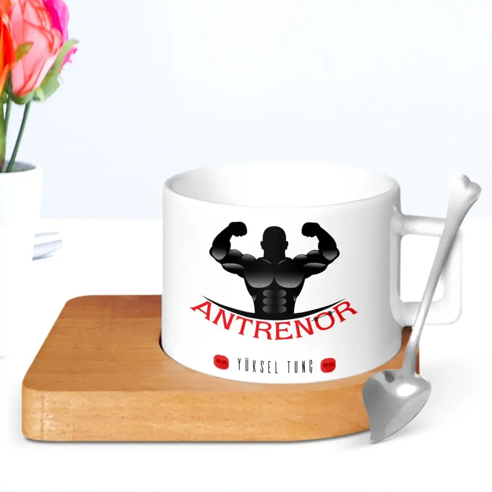 

Персонализированная Профессиональная деревянная керамическая чашка для тренера Altlıklı-5