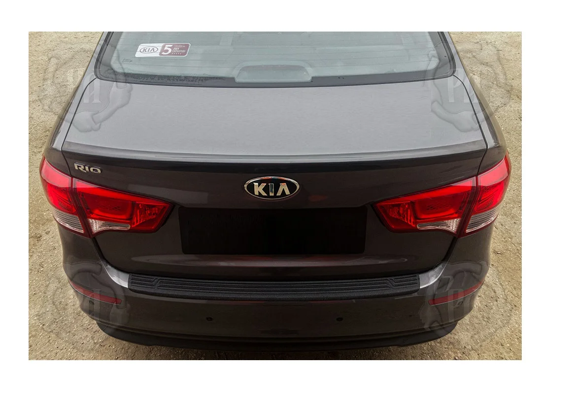 Спойлер для багажника Kia Rio седан 2011-2015 спойлер тюнинг.