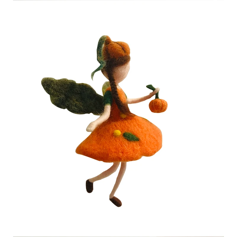 

Fairy Needle Felting Kit for Beginners, 6"/15 cm Height, Elf Felting Starter Kit, Needle Felted Fairy, Felting Gift (No. 02)
