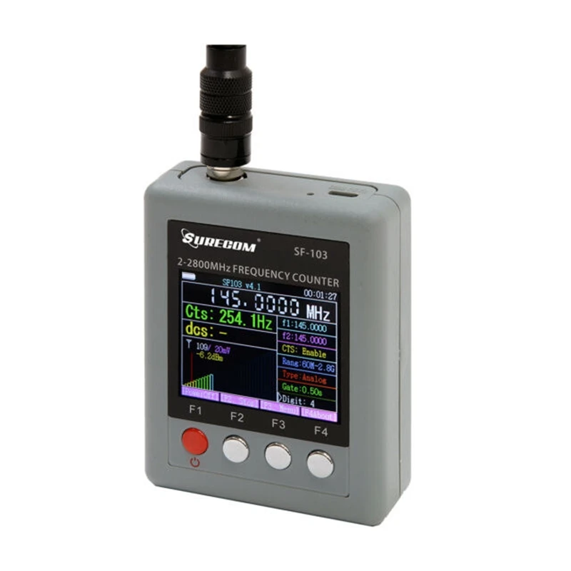 FMUSER Surecom DMR SF-103 ручной частотомер цифровой двухсторонний радиочастотный