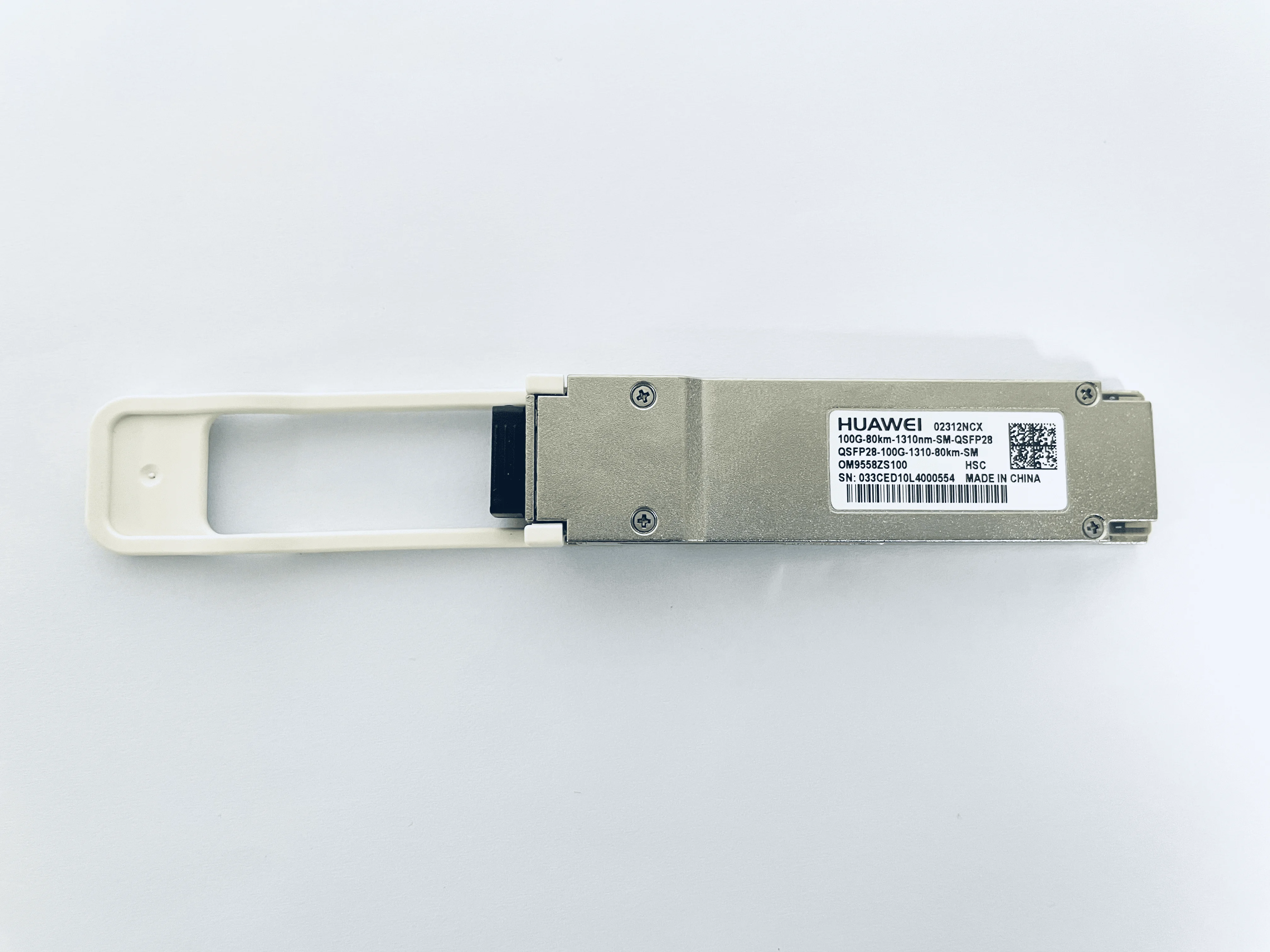 HW100G 80km 1310nm SM QSFP28 (02312NCX) 100 гбасе ZR высокое Скорость оптический Tranceiver|Сетевые карты|