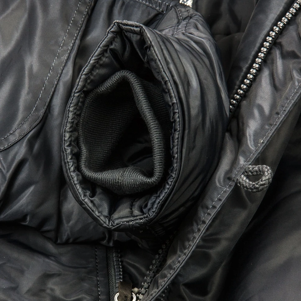 Куртка-аляска мужская черная Denali Black Line |