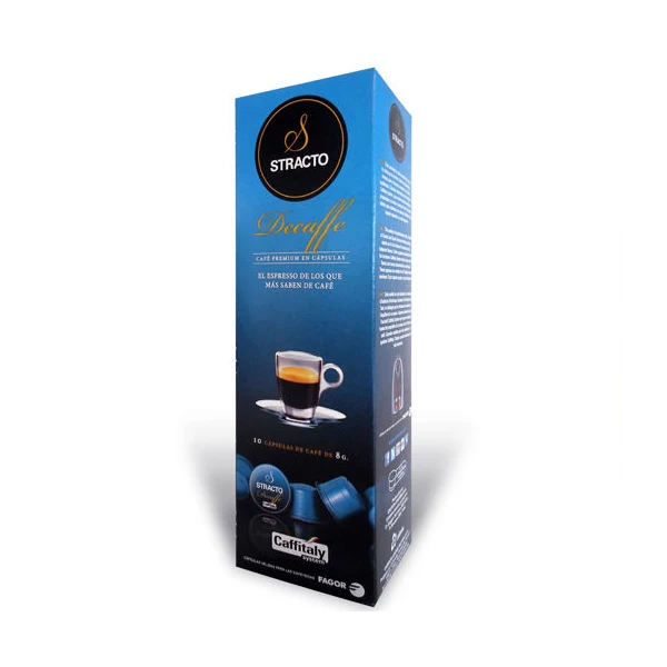 Кофе в капсулах Stracto 80637 Decaffe(80 uds