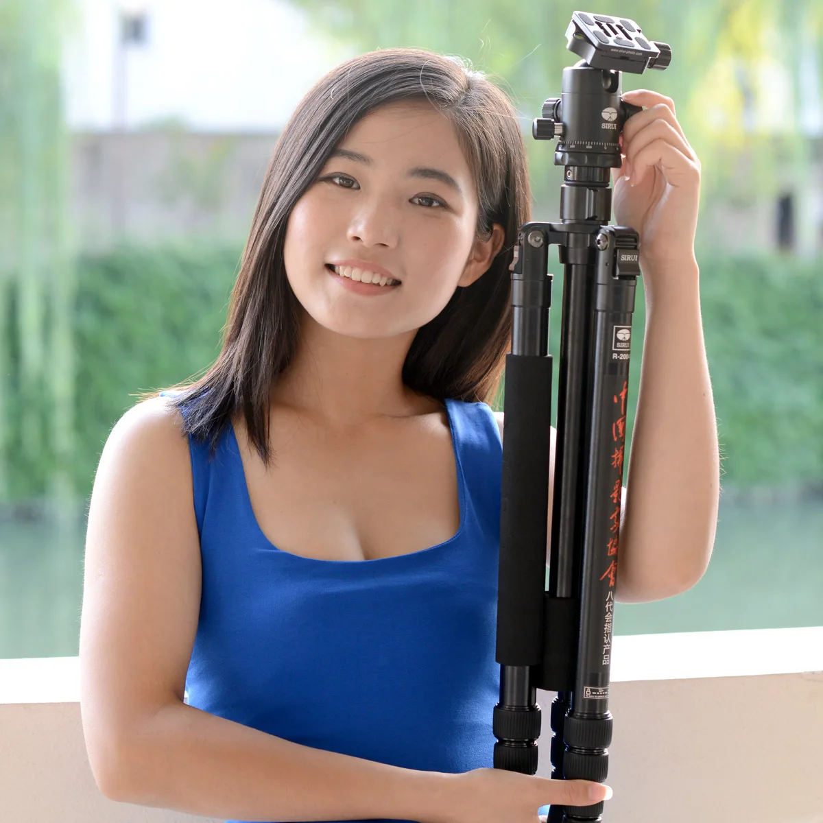 SIRUI R2004 + G20KX алюминиевые дорожные компактные Ножки штатива |