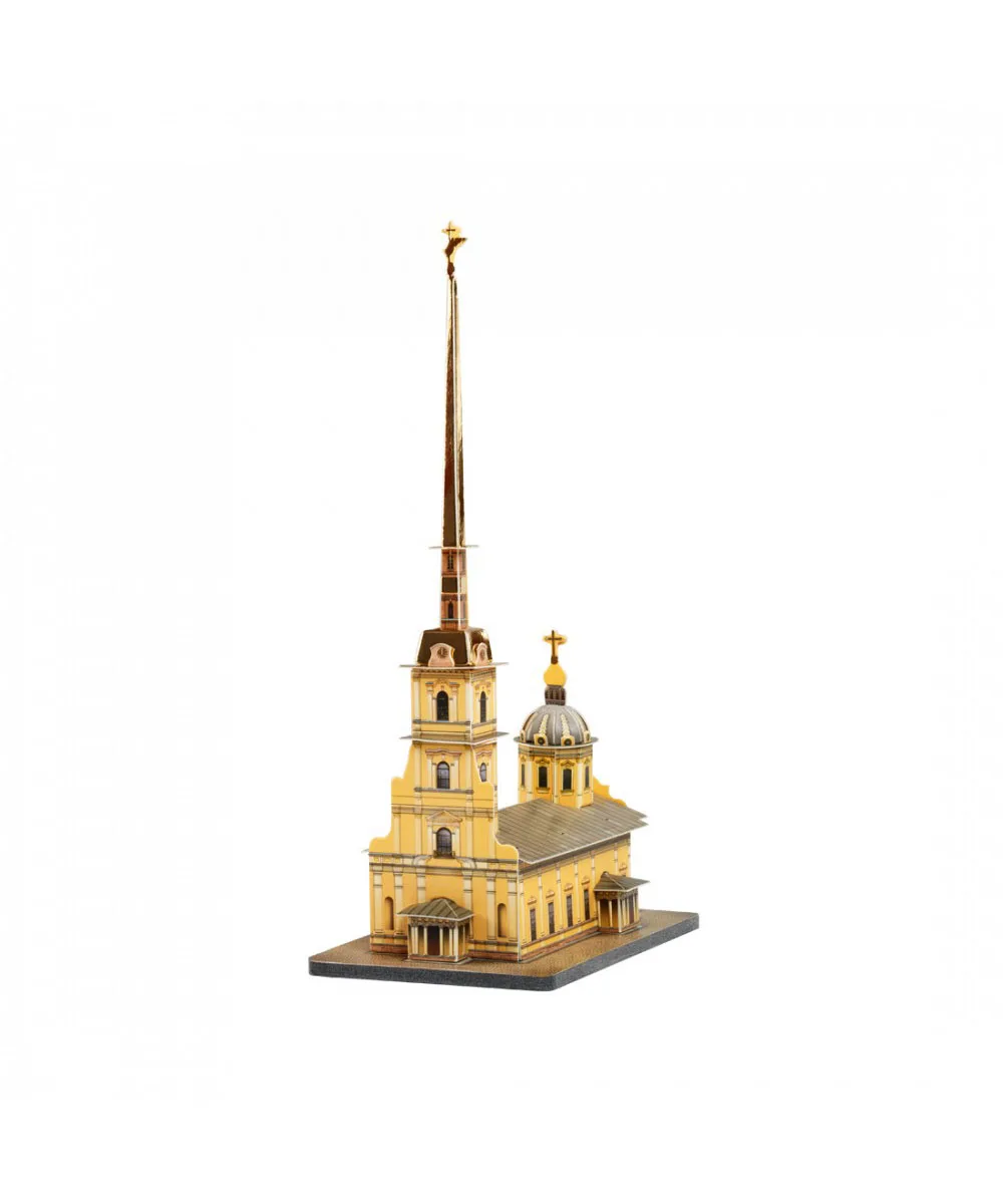 558 Петропавловский собор. Модель из картона. Серия &quotПетербург на ладони&quot.