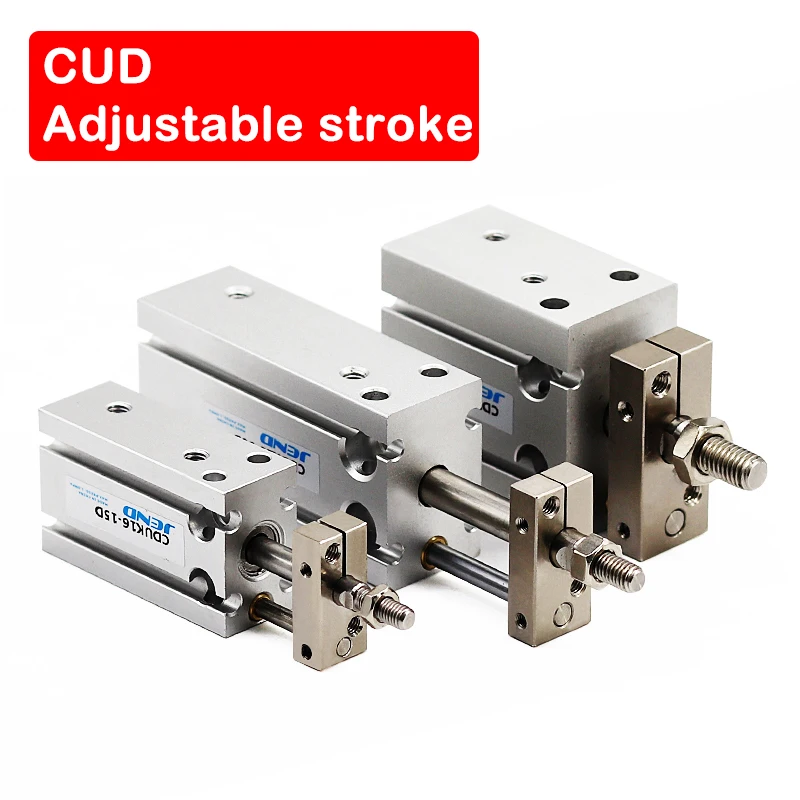 

CDU10/16/20x10/20/30/40/50/60-10/20/30-XC8 Adjustable Stroke Pneumatic Cylinder