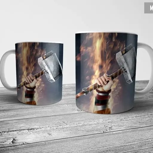 Thor с героями комиксов Марвел чашка Pixxa чашку анимированные крутые кружки RegularSize
