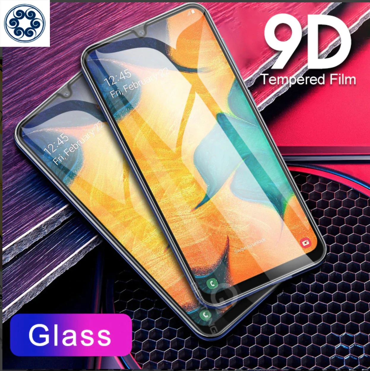 Защитное стекло 9D для Samsung Galaxy A10 A30 A40 A50 A51 A6 + A710 A720 A750 A8 A9 M10 M11 M20 M21 M30 M31 | Мобильные