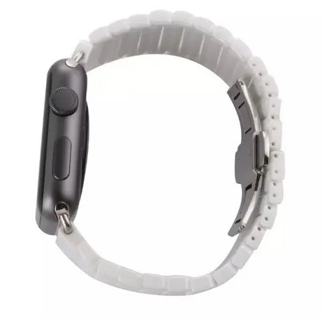 Ремешок для Apple watch 42mm Ceramic Loop New белый|Ремешки часов| |