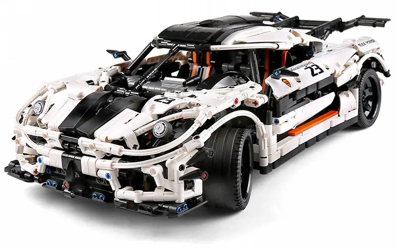 Конструктор Mould King 13120 Supercar Koenigsegg One:1 из 3063 кубиков Лего серии Гоночные машины |